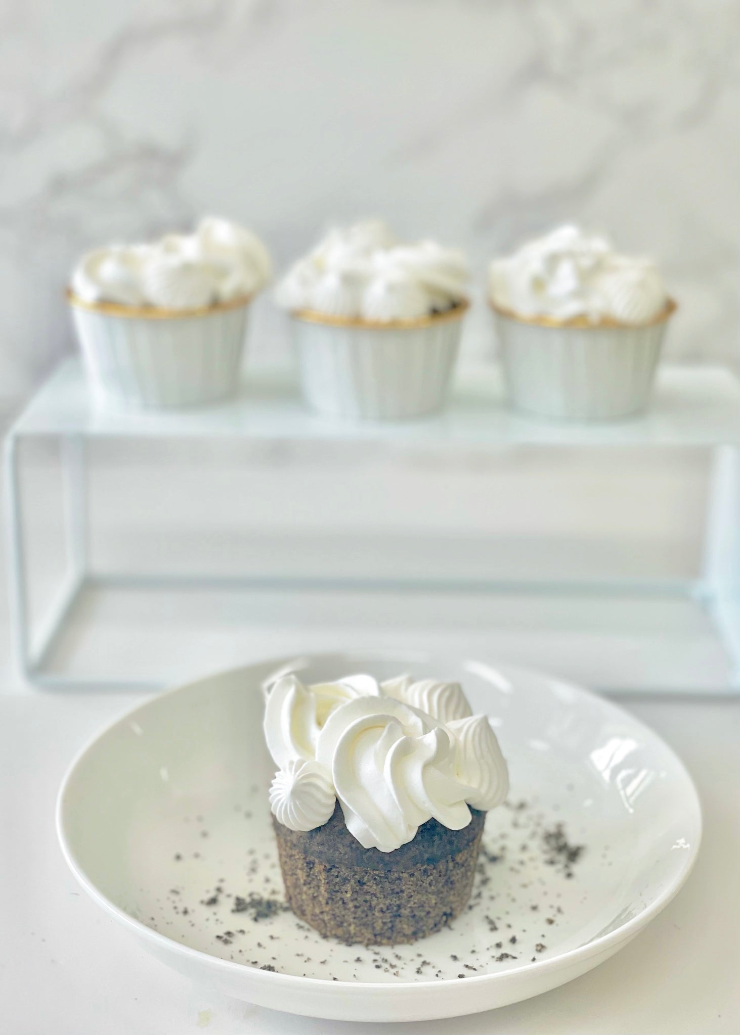 Coconut Sesame Cupcakes 椰子芝麻杯子蛋糕