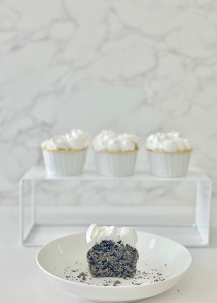 Coconut Sesame Cupcakes 椰子芝麻杯子蛋糕