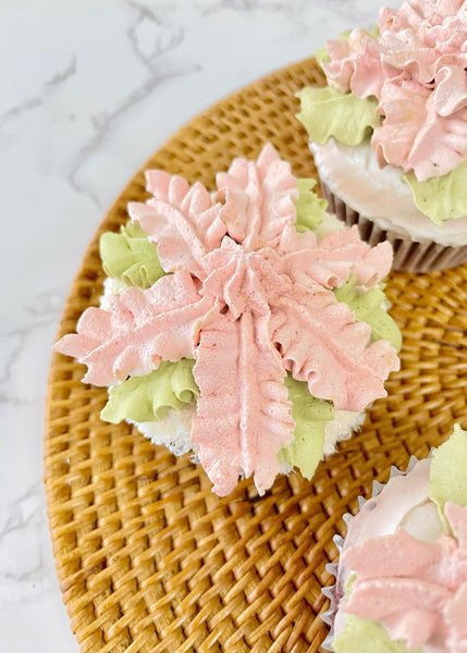 The flowery Chocolate cupcakes 花型朱古力紙杯蛋糕