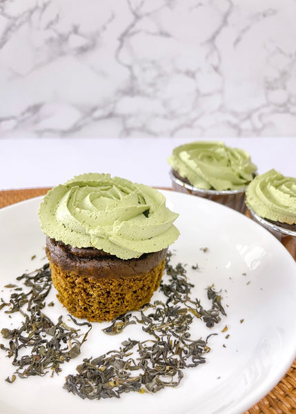 Double Matcha Cupcakes  雙重抹茶杯子蛋糕