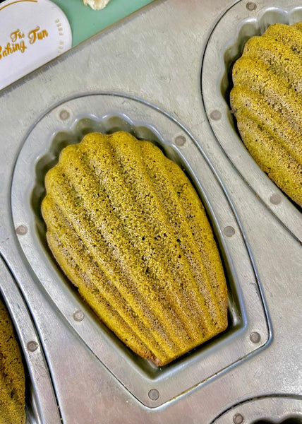 Matcha Mango Madeleines 抹茶芒果瑪德蓮