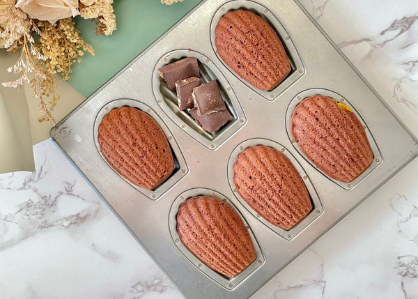 Double Chocolate Madeleines