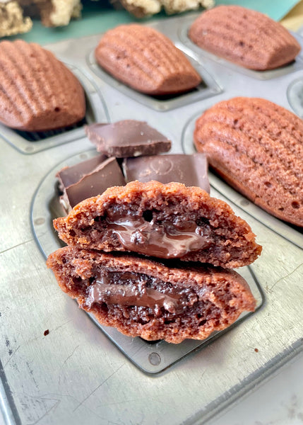 Double Chocolate Madeleines