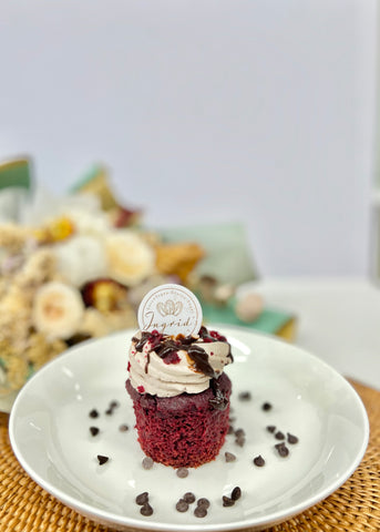 Red Velvet Chocolate Cupcakes 紅色天鵝絨朱古力杯子蛋糕