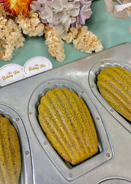 Matcha Madeleines 抹茶瑪德蓮