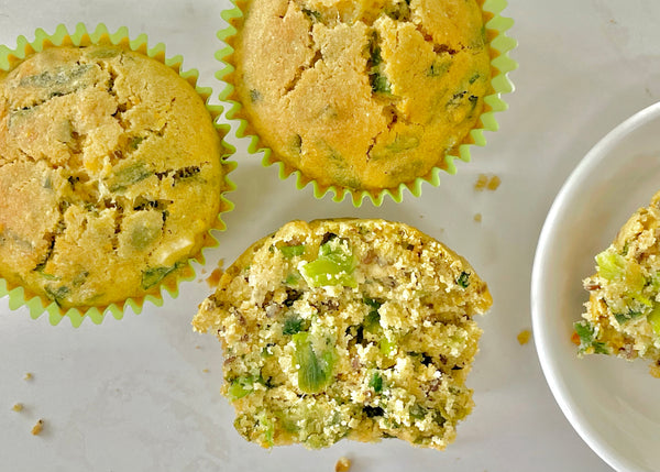 The Savory Scallion Muffins 香蔥杯子蛋糕