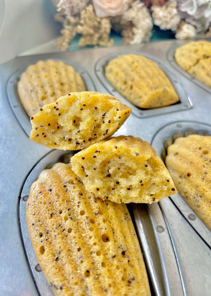 Lemon Poppy Seed Madeleines