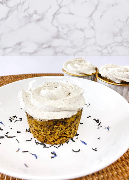 Double Earl Grey Cupcakes 雙重伯爵茶杯子蛋糕